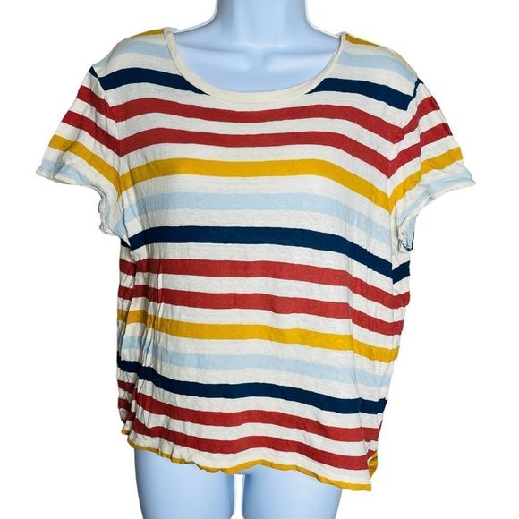 Madewell Tops - Madewell Striped Short Sleeve Tee